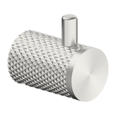 Opal Nero Robe Hook - Brushed Nickel