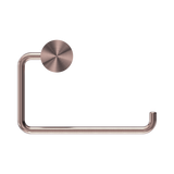 Nero Opal Toilet Roll Holder - Brushed Bronze