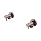 Nero Washing Machine Tap Set - Brushed Bronze