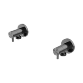 Nero Washing Machine Tap Set - Graphite