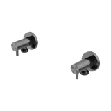 Nero Washing Machine Tap Set - Graphite