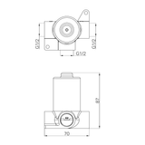 Nero Kara/Opal Progressive Shower Mixer Body Only