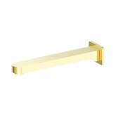 Nero Ecco Fixed Bath Spout Only - Brushed Gold