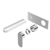 Nero Ecco Wall Basin/Bath Mixer Trim Kits Only - Chrome