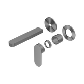 Nero Ecco Wall Basin/Bath Mixer Separate Back Plate Trim Kits Only - Gunmetal