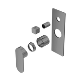 Nero Ecco Shower Mixer With Diverter Trim Kits Only - Gunmetal