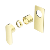 Nero Ecco Shower Mixer Trim Kits Only - Brushed Gold