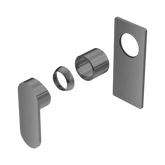 Nero Ecco Shower Mixer Trim Kits Only - Gunmetal