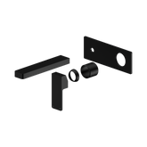 Nero Celia Wall Basin/Bath Mixer Trim Kits Only - Matte Black