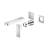 Nero Celia Wall Basin/Bath Mixer Separate Back Plate Trim Kits Only - Chrome