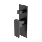 Nero Celia Shower Mixer With Diverter - Matte Black