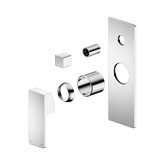 Nero Celia Shower Mixer With Diverter Trim Kits Only - Chrome