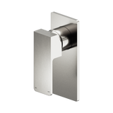 Nero Celia Shower Mixer Rectangular Backplate - Brushed Nickel