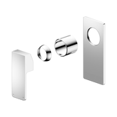 Nero Celia Shower Mixer Rectangular Backplate Trim Kits Only - Chrome