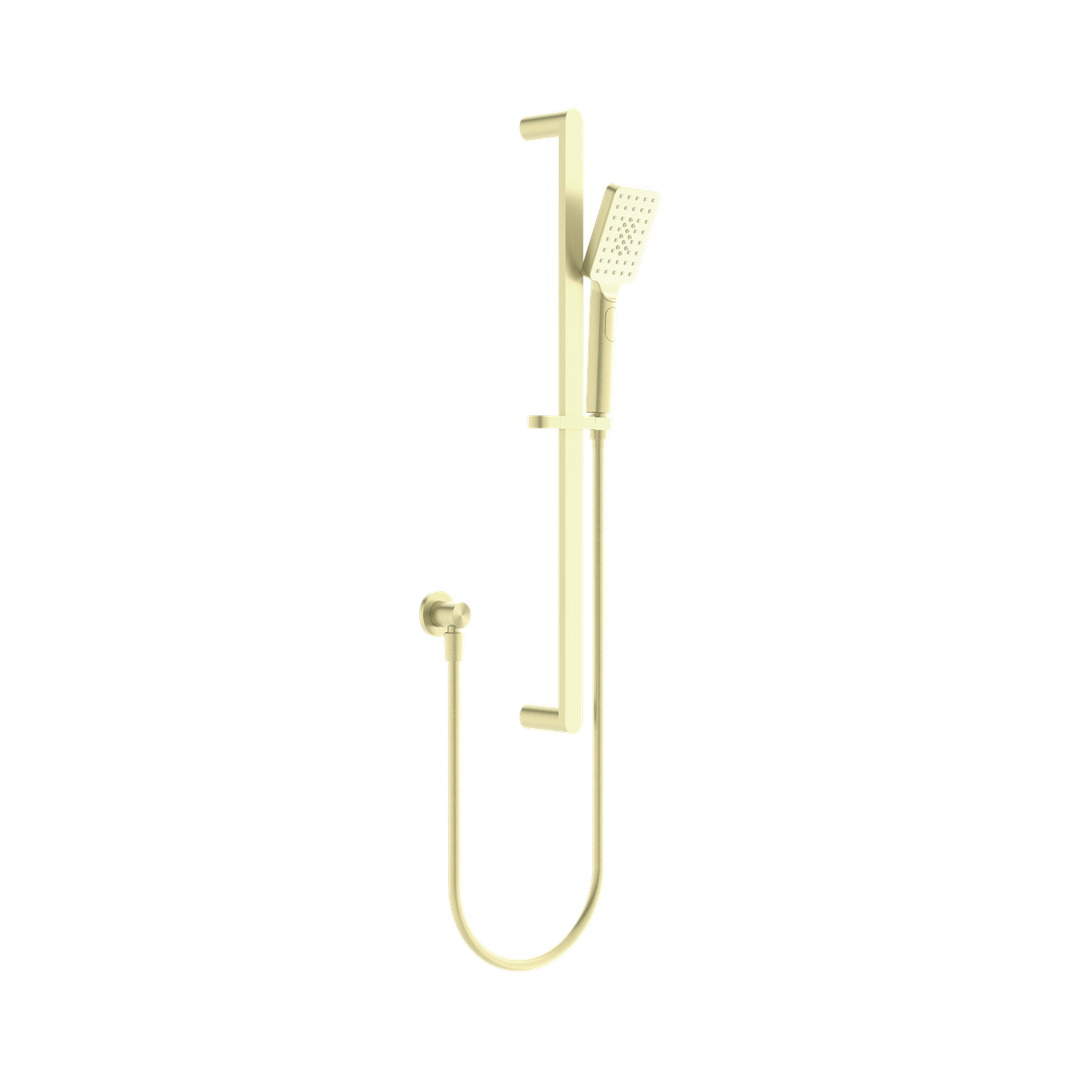 Nero Bianca/Ecco Shower Rail - Brushed Gold