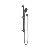 Nero Round Metal Project Shower Rail 4 Star Rating - Gunmetal