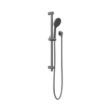 Nero Round Metal Project Shower Rail 4 Star Rating - Gunmetal