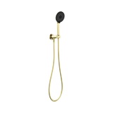 Nero Project Round Shower On Bracket 4 Star Rating - Brushed Gold