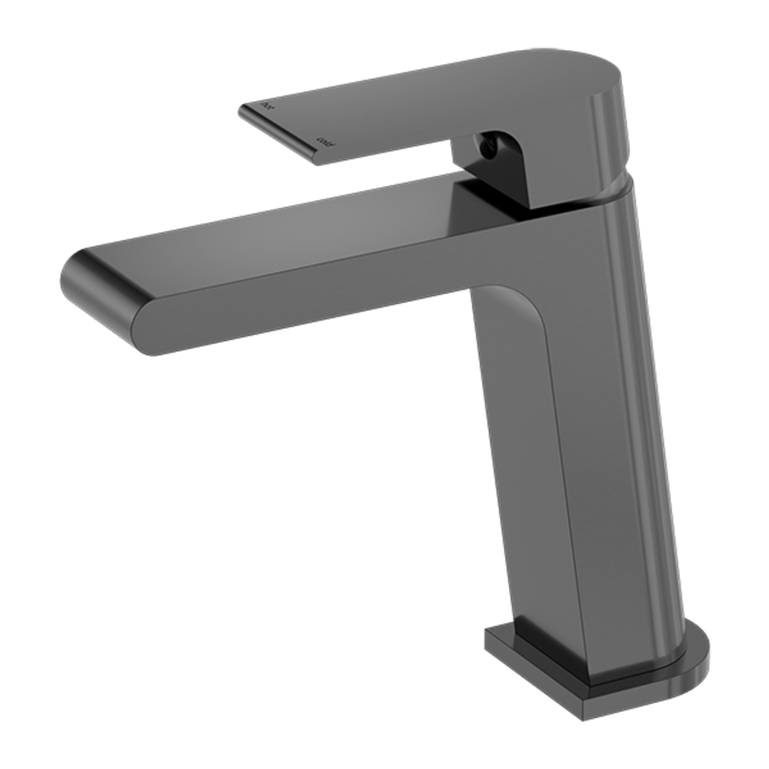 Nero Bianca Basin Mixer Shower - Gun Metal Grey