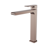 Nero Bianca Tall Basin Mixer - Brushed Bronze