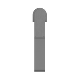 Bianca Tall Basin Nero Mixer Shower - Gun Metal Grey