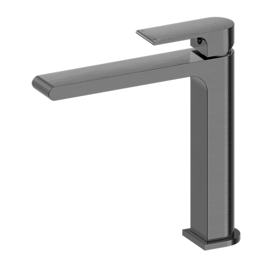 Nero Bianca Mid Tall Basin Mixer Shower - Gun Metal