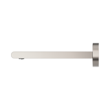 Bianca Fixed Nero Bath Spout Only 200mm - Brushed Nickel