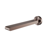 Nero Bianca Fixed Bath Spout Only 240Mm - Brushed Bronze