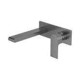 Nero Bianca Wall Basin/Bath Mixer 230Mm - Gunmetal
