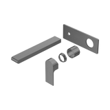 Nero Bianca Wall Basin/Bath Mixer 230Mm Trim Kits Only - Gunmetal