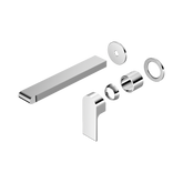 Nero Bianca Wall Basin/Bath Mixer Separate Back Plate 230Mm Trim Kits Only - Chrome