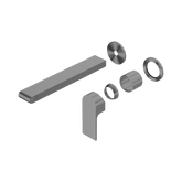 Nero Bianca Wall Basin/Bath Mixer Separate Back Plate 230Mm Trim Kits Only - Gunmetal