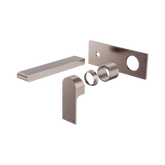 Nero Bianca Wall Basin/Bath Mixer 187Mm Trim Kits Only - Brushed Bronze