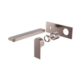 Nero Bianca Wall Basin/Bath Mixer 230Mm Trim Kits Only - Brushed Bronze