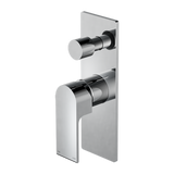 Bianca Shower Nero Mixer With Divertor Shower - Chrome