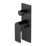 Bianca Shower Nero Mixer With Divertor Shower - Matt Black