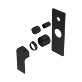 Nero Bianca Shower Mixer With Diverter Trim Kits Only - Matte Black
