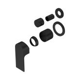 Nero Bianca Shower Mixer With Diverter Separate Back Plate Trim Kits Only - Matte Black