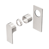 Nero Bianca Shower Mixer Trim Kits Only - Brushed Nickel