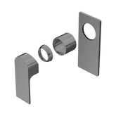 Nero Bianca Shower Mixer Trim Kits Only - Gunmetal