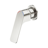 Nero Bianca Care Shower Mixer 60Mm Plate - Brushed Nickel