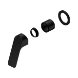 Nero Bianca Care Shower Mixer 60Mm Plate Trim Kits Only - Matte Black
