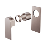 Nero Bianca Shower Mixer Trim Kits Only - Brushed Bronze