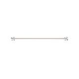 Nero Dolce 700Mm Single Towel Rail - Brushed Nickel