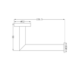 Nero Dolce Toilet Roll Holder - Brushed Nickel
