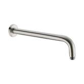 Nero Round Shower Arm 500Mm Length - Brushed Nickel
