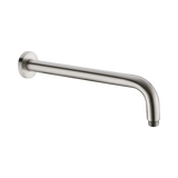 Nero Round Shower Arm 500Mm Length - Brushed Nickel