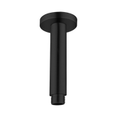 Nero Round Ceiling Arm 100Mm Length - Matte Black