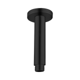 Nero Round Ceiling Arm 100Mm Length - Matte Black