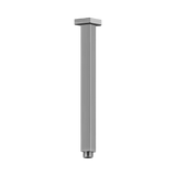 Nero Square Ceiling Arm 300Mm Length - Gunmetal